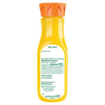 Tropicana pure 2024 premium orange juice