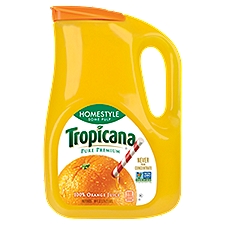 Tropicana Pure Premium Homestyle Orange Some Pulp, 100% Juice, 2.78 Each