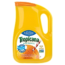 Tropicana Pure Premium 100% Orange No Pulp with Calcium and Vitamin D, Juice, 89 Fluid ounce