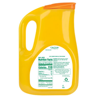 tropicana calcium fortified orange juice