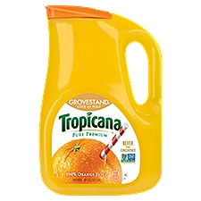 Tropicana Pure Premium Grovestand 100% Orange Lots of Pulp, Juice, 89 Fluid ounce