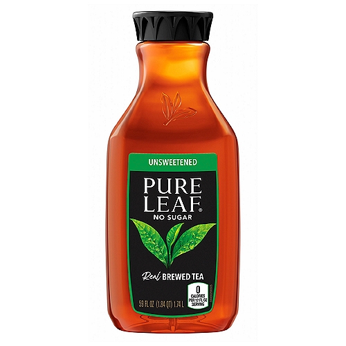 Pure Leaf Unsweetened Black Tea Real Brewed Tea, 59 fl oz