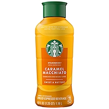 Starbucks Iced Espresso Chilled Espresso Beverage, Caramel Macchiato Flavored, 40 Fl Oz, Bottle, 40 Fluid ounce