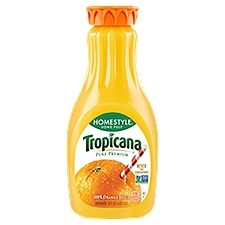Tropicana Pure Premium Homestyle Some Pulp 100% Orange Juice, 52 fl oz