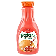 Tropicana Pure Premium 100% Red Grapefruit Juice 52 Fl Oz Bottle, 52 Fluid ounce