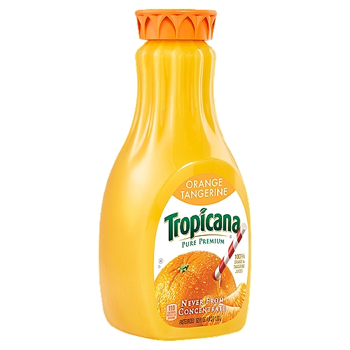 Tropicana Pure Premium 100% Juice Orange Tangerine 52 Fl Oz Bottle
Tropicana Juices are a great tasting and easy way to achieve a power-pack of nutrients with no added sugar. Tropicana Juices have the delicious taste you love and are a convenient way to get more Vitamin C in your diet.