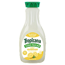 Tropicana Zero Sugar Lively Lemonade , 52 fl oz, 52 Fluid ounce