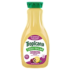 Tropicana Zero Sugar Passionfruit Escape Lemonade, 52 fl oz, 52 Fluid ounce