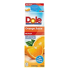 Dole Orange Juice Beverage No Pulp 32 Fl Oz