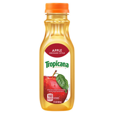 Tropicana Pure Premium 100% Apple Juice, 11 Fl Oz Bottle, 11 Fluid ounce