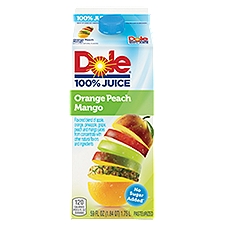 Dole 100% Juice Flavored Blend Of Juices Orange Peach Mango 59 Fl Oz, 59 Fluid ounce