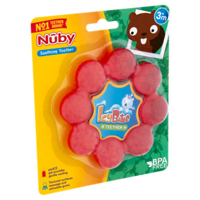 Nûby IcyBite Soothing Teether, 3m+