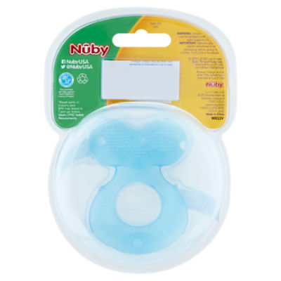 Teethe-eez Silicone Teether  Textured Teether for Baby – Nuby