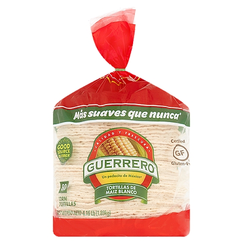 Guerrero Corn Tortillas, 80 count, 4.16 lb