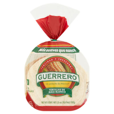 Guerrero Corn Tortillas, 30 count, 25 oz