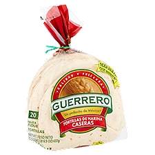 Guerrero Fajita Flour Tortillas, 20 count, 22.5 oz