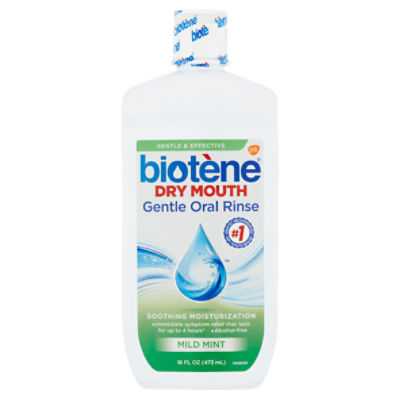 Biotène Dry Mouth Mild Mint Gentle Oral Rinse, 16 fl oz