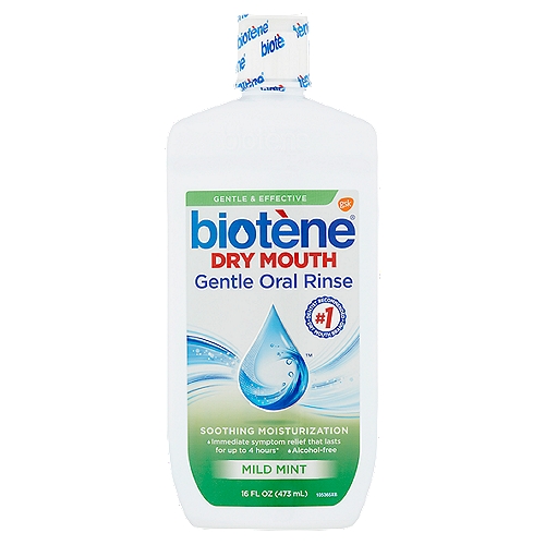 #1 Dentist Recommended Dry Mouth Brand; Gentle & Effective; Immediate Symptom Relief that Lasts for up to 4 Hours*; Soothing Moisturization