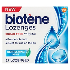 Biotène Lozenges, Refreshing Mint, 11 Each