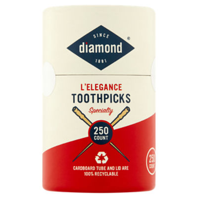 Diamond L'Elegance Toothpicks, 250 count