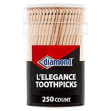 Diamond L'Elegance Toothpicks, 250 count