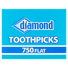 Diamond Flat Toothpicks, 750 count