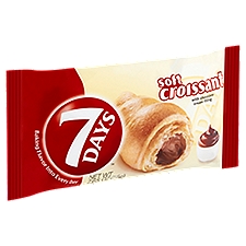 7 Days Soft Croissant with Chocolate Cream Filling, 2.65 oz