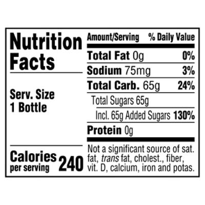 Price labels generic soda, snack $1.75 (black)