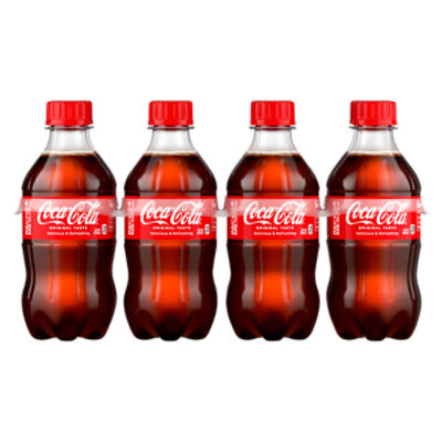 Coca-Cola Bottles, 12 fl oz, 8 Pack - Soda