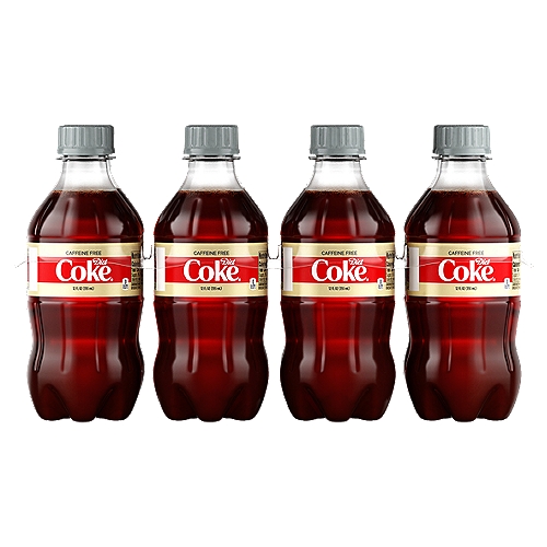 Diet Coke Caffeine-Free Bottles, 12 fl oz, 8 Pack