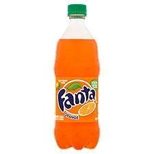 Fanta Orange Soda Bottle, 20 Fluid ounce