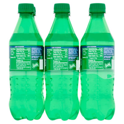 Sprite Zero Sugar Bottles, 16.9 Fl Oz, 6 Pack