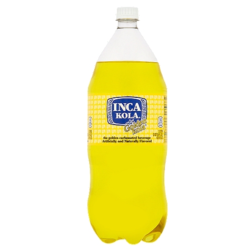 Inca Kola The Golden Kola Carbonated Beverage, 2 liter