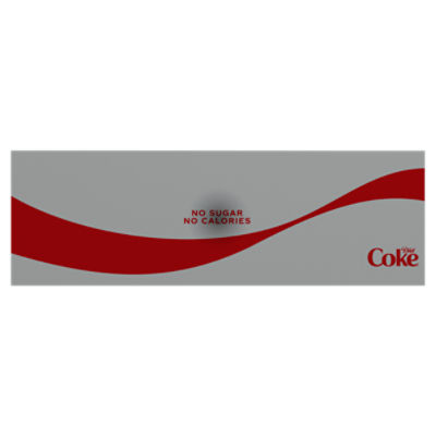 Diet Coke Soda Pop, 12 fl oz, 12 Pack Cans