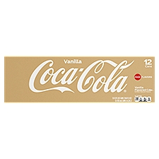 Coca-Cola Vanilla Fridge Pack Cans, 12 fl oz, 12 Pack