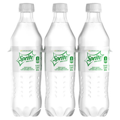 Sprite Zero Sugar Bottles, 16.9 fl Pack