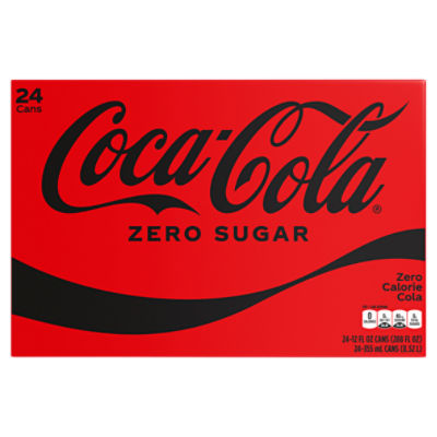 Coca-Cola Zero Sugar Cans, 7.5 fl oz, 6 Pack - ShopRite