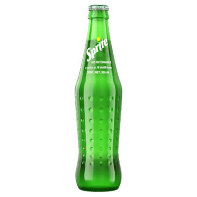 Sprite Mexico Glass Bottle, 355 mL