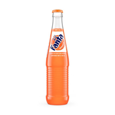 Fanta Orange Mexico Glass Bottle, 355 mL, 12 fl oz