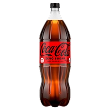 Coca-Cola Zero 2 Liter Bottle, 67.6 Fluid ounce
