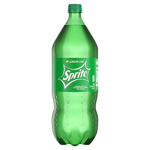 Sprite Bottle, 2 Liters
Lemon-Lime Soda

Some people know it simply as a lemon-lime flavored soft drink, but most know it as Sprite. The OG, the head honcho in the lemon-lime soda biz. The flavor that started it all.

It should come as no surprise why Sprite and lemon-lime have become synonymous. As the awe-inspiring trendsetter of the iconic flavor, Sprite never fails to deliver an extremely satisfying taste. With 100% natural flavors, and caffeine-free, you can enjoy at any time of day.