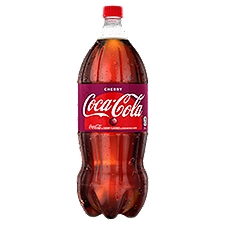 Coca-Cola Cherry Bottle, 2 Liters, 67.6 Fluid ounce