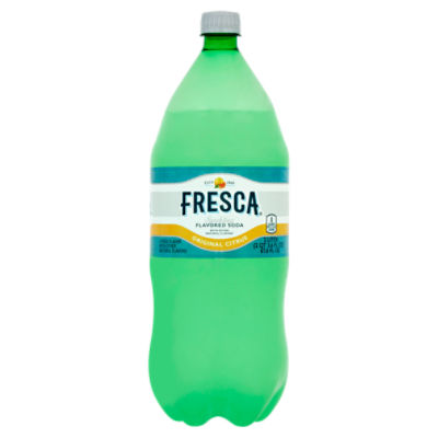 Fresca Original Citrus Sparkling Flavored Soda, 2 L