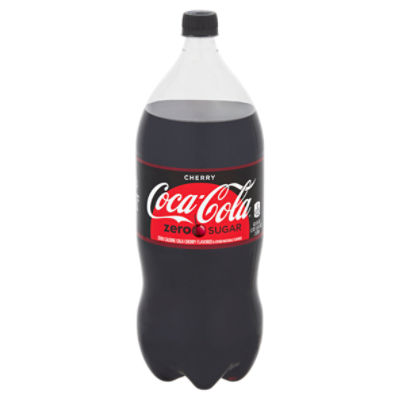 Coca-Cola Zero Sugar Cherry Flavored Soda, 2 liter
