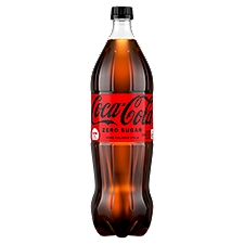 Coca-Cola Zero Sugar Bottle, 1.25 Liters