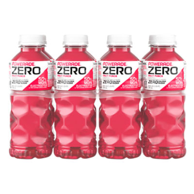 Powerade POWERADE Zero Mixed Berry Bottles, 20 fl. oz., 8 Pack 049000050752  - The Home Depot