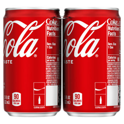 Coca-Cola Mini Original Cans 6 pack 7.5 oz – Beneprice