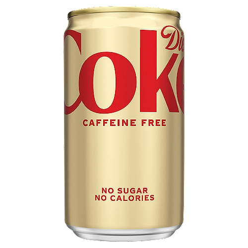 Diet Coke Caffeine-Free Cans, 7.5 fl oz, 6 Pack