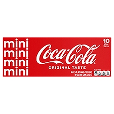 Coca-Cola Fridge Pack Cans, 7.5 fl oz, 10 Pack, 75 Fluid ounce