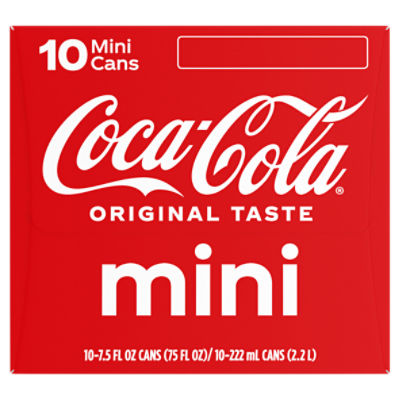 Coca-Cola Mini Cans Variety Pack, 30 pk.